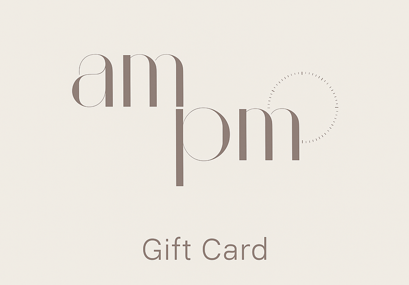 Gift Card for AMPMSIS