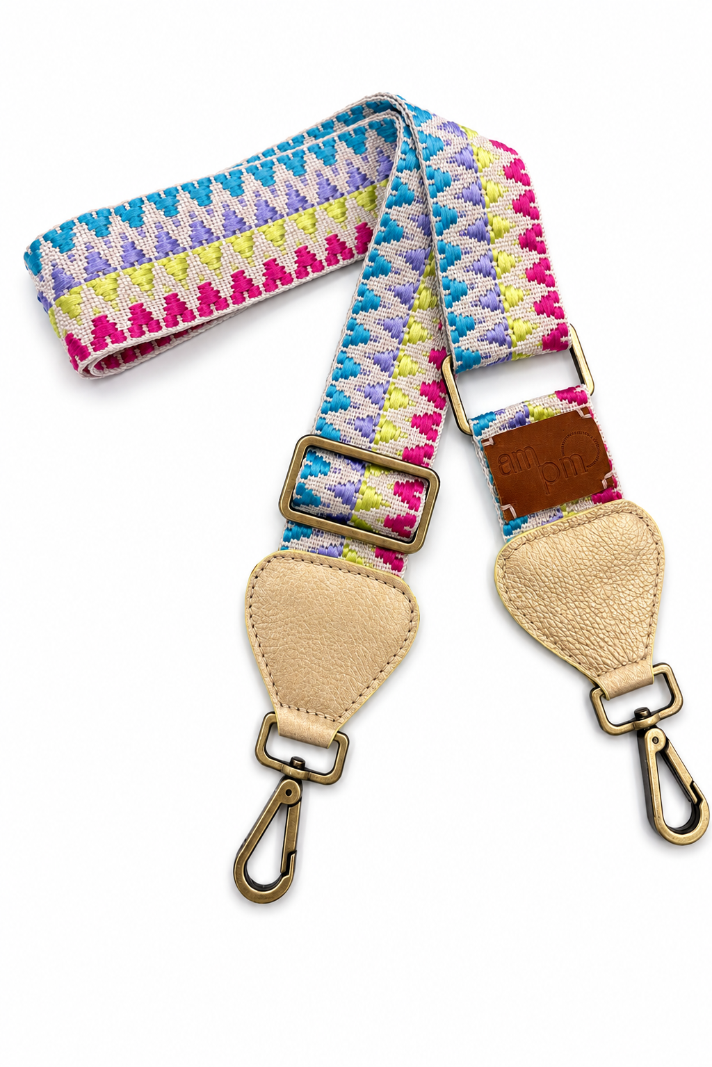 AMPMsis Handwoven Wayuu Bag Strap | Woven Crossbody Purse Replacement