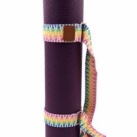 Prism Aurora Handwoven Yoga Mat Strap