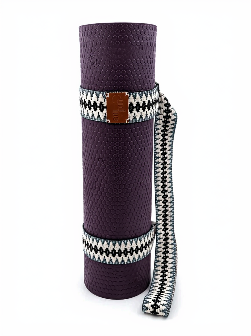 Granite Lattice Handwoven Yoga Mat Strap