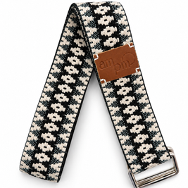 Silver Echo Handwoven Yoga Mat Strap