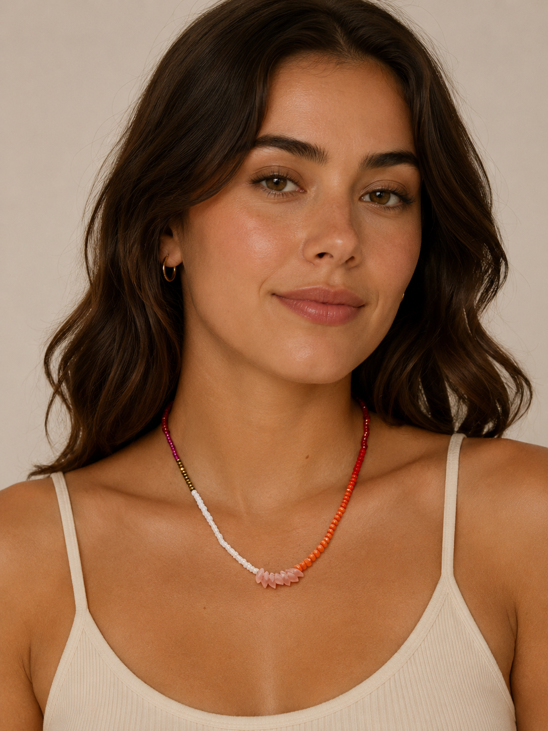 AMPMsis Canyon Sunset Short Wave Jewelry Necklace3