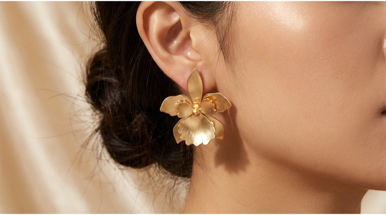 Quadricolor Medium Earrings