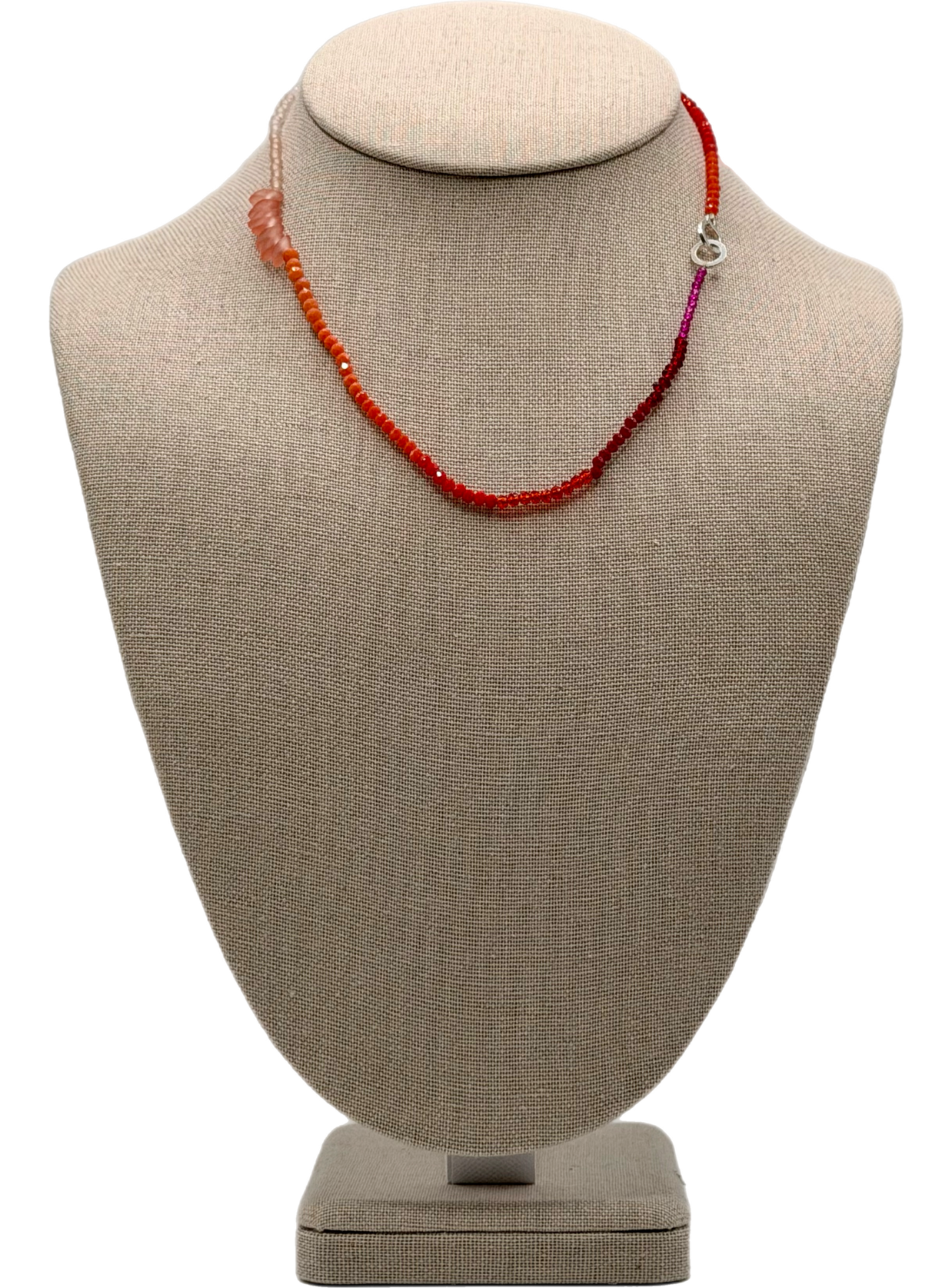 Canyon Sunset Short Wave Jewelry Necklace