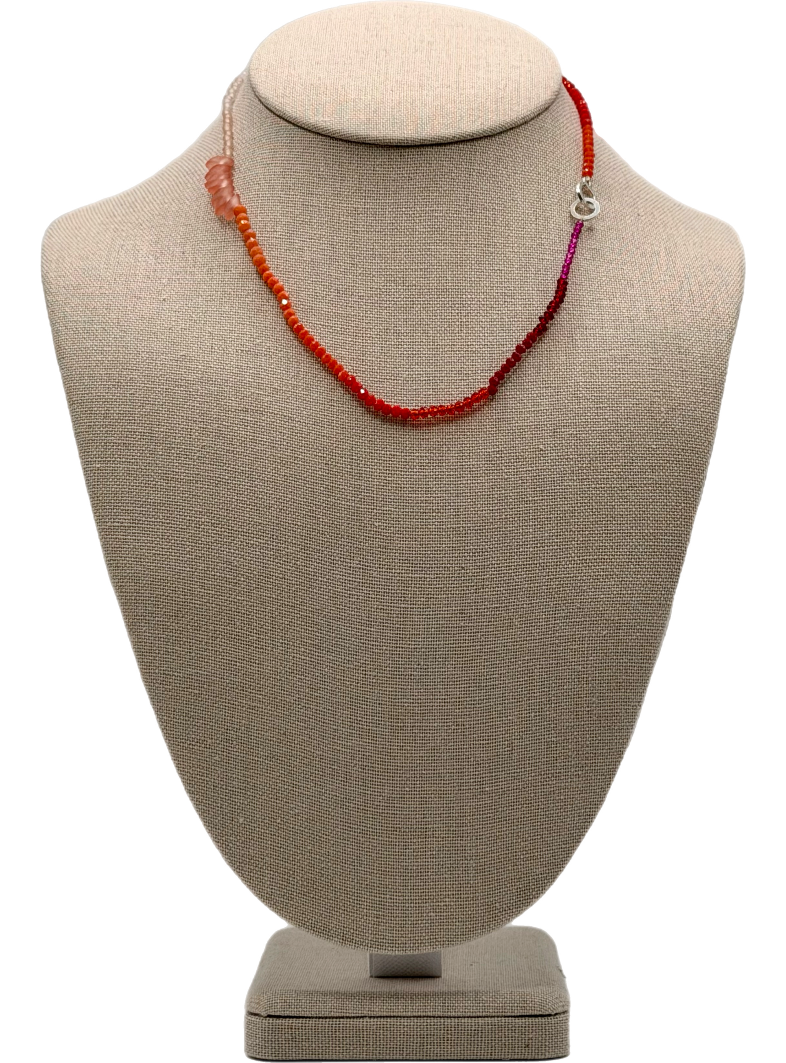 Canyon Sunset Short Wave Necklace