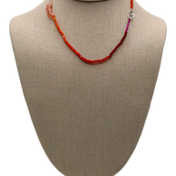 Canyon Sunset Short Wave Necklace