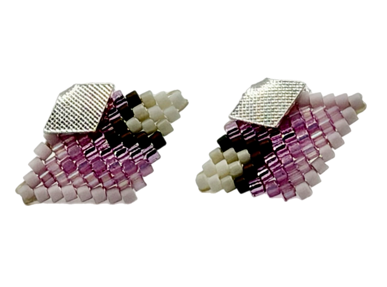 Prism Tile Stud Earrings