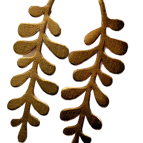 Leaf Leaf Jewelry Earrings – Colombian Páramo Inspired