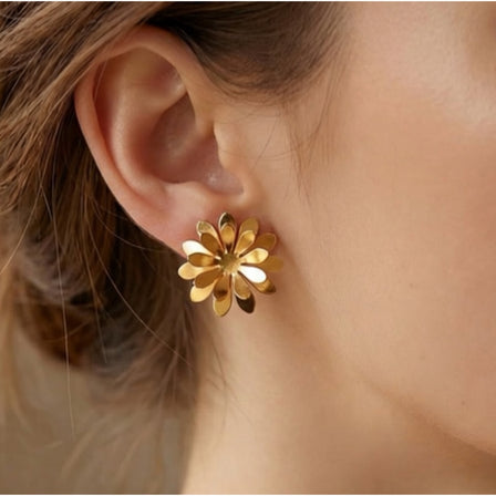 Lirio de Agua Earrings – Victoria Amazonica