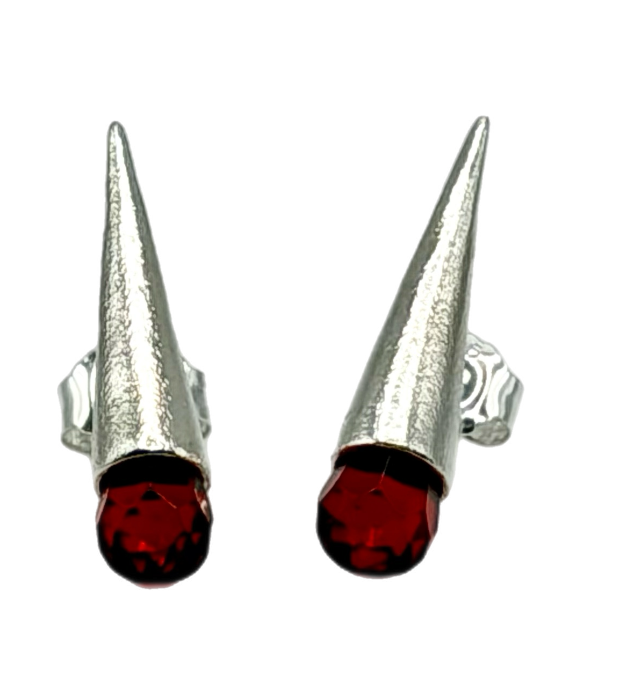 Mint Tip Cone Drop Earrings