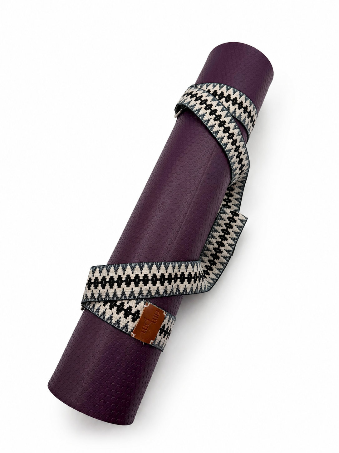 Granite Lattice Handwoven Yoga Mat Strap