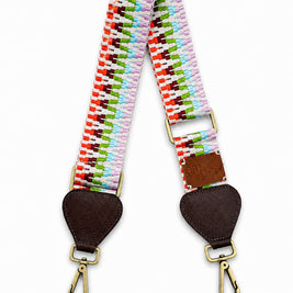 AMPMsis Handwoven Wayuu Bag Strap | Woven Crossbody Purse Replacement