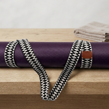 Starlight Diamond Handwoven Yoga Mat Strap