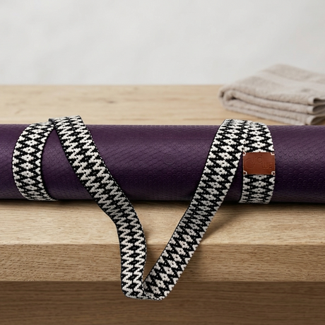 Starlight Diamond Handwoven Yoga Mat Strap