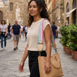 AMPMsis Handwoven Wayuu Bag Strap | Woven Crossbody Purse Replacement