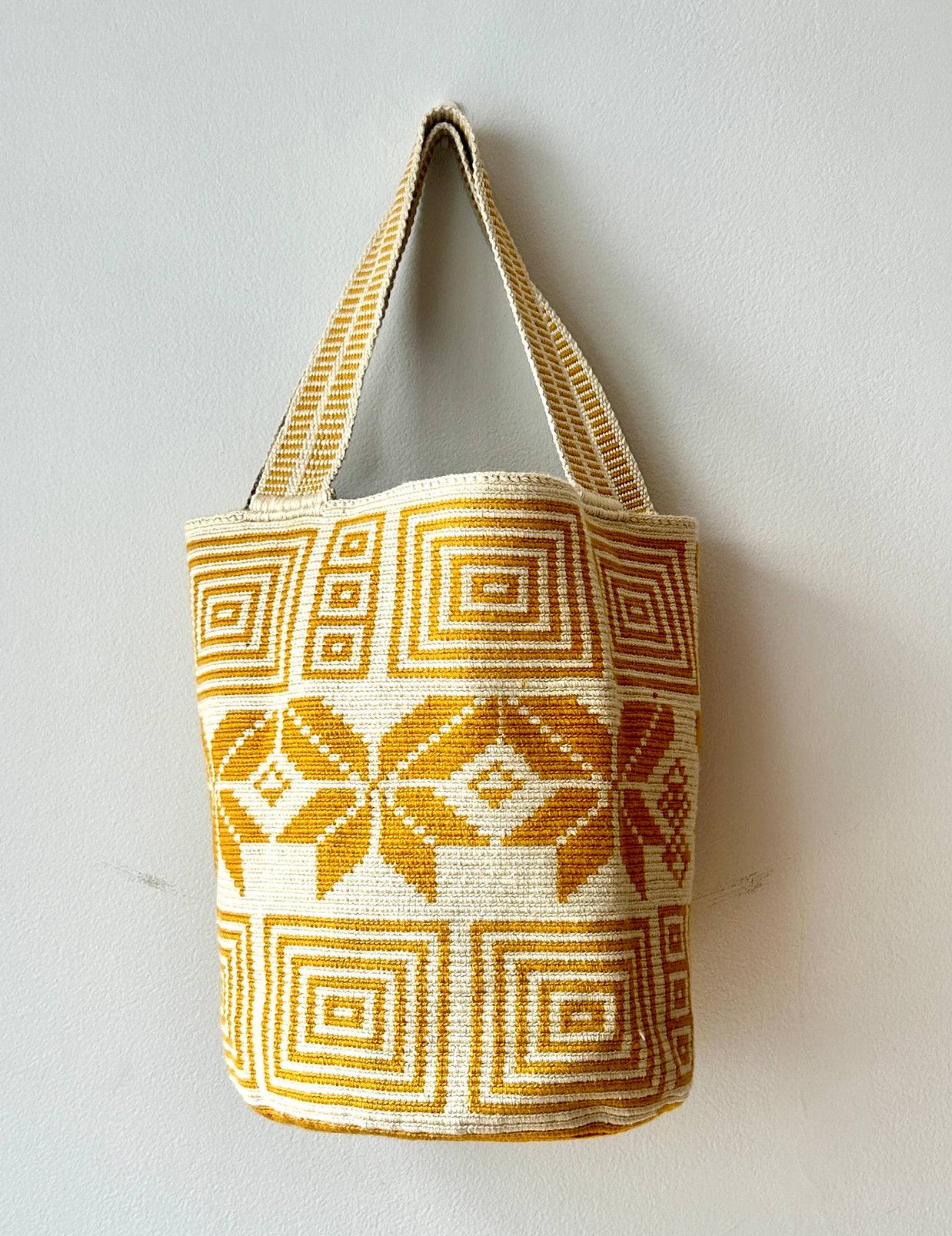 Backpack Nymph Floral Mustard