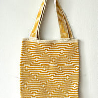 Handmade Tote PC Case Amber Mustard