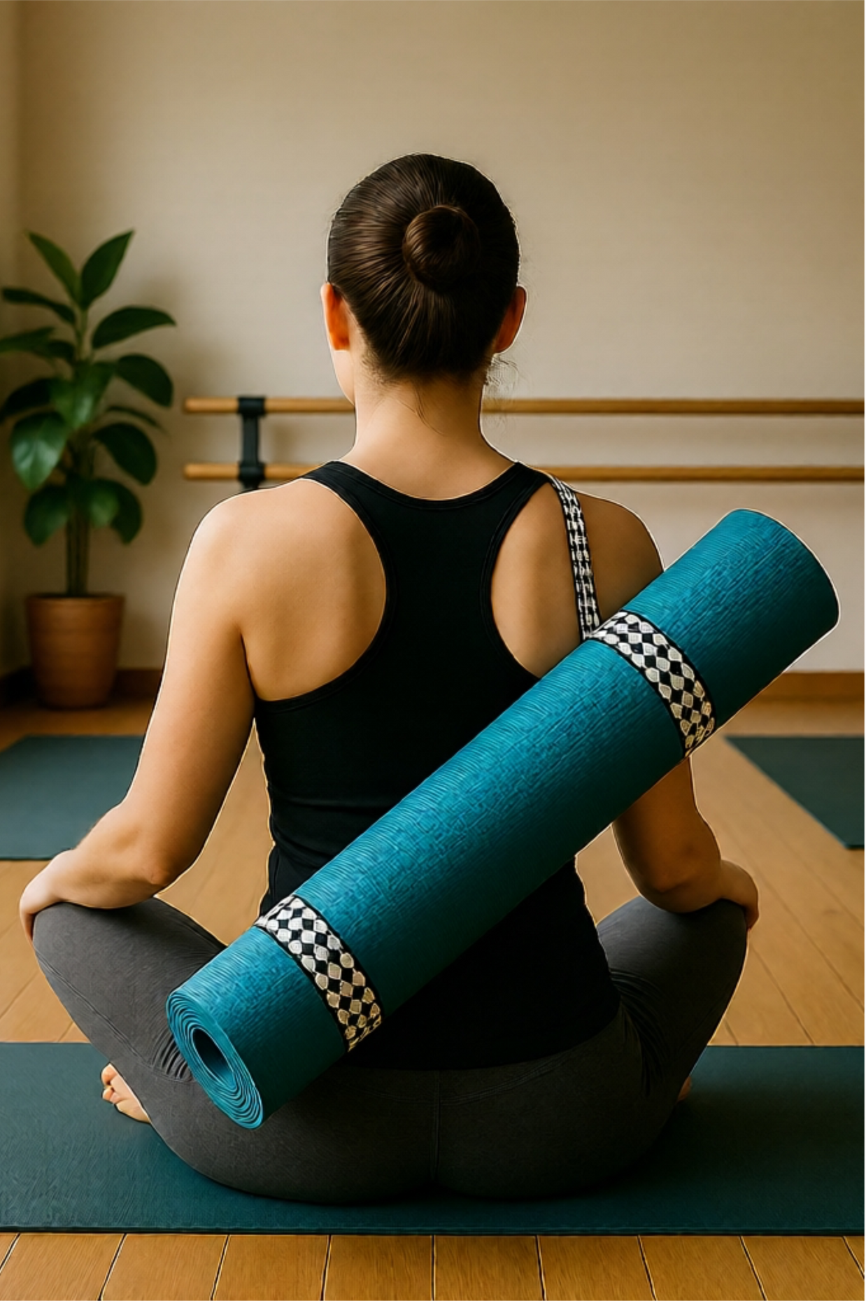 Tawa Yoga Mat Carrying Strap White