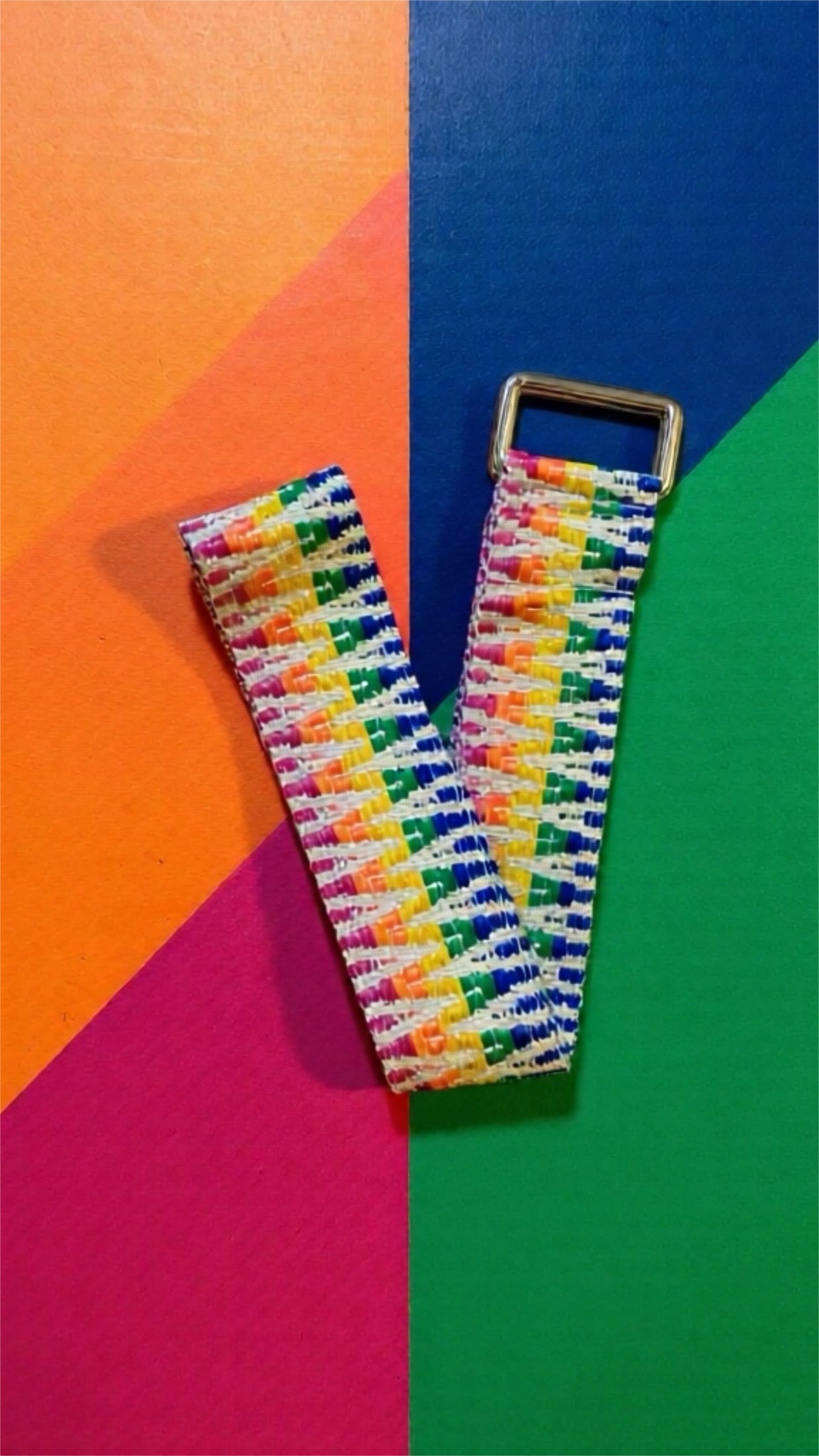 Tawa Rainbow Yoga Mat Carrying Strap