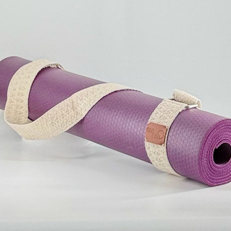 Tawa Handwoven Yoga Mat Strap – Natural Fiber Yoga Mat Carrier