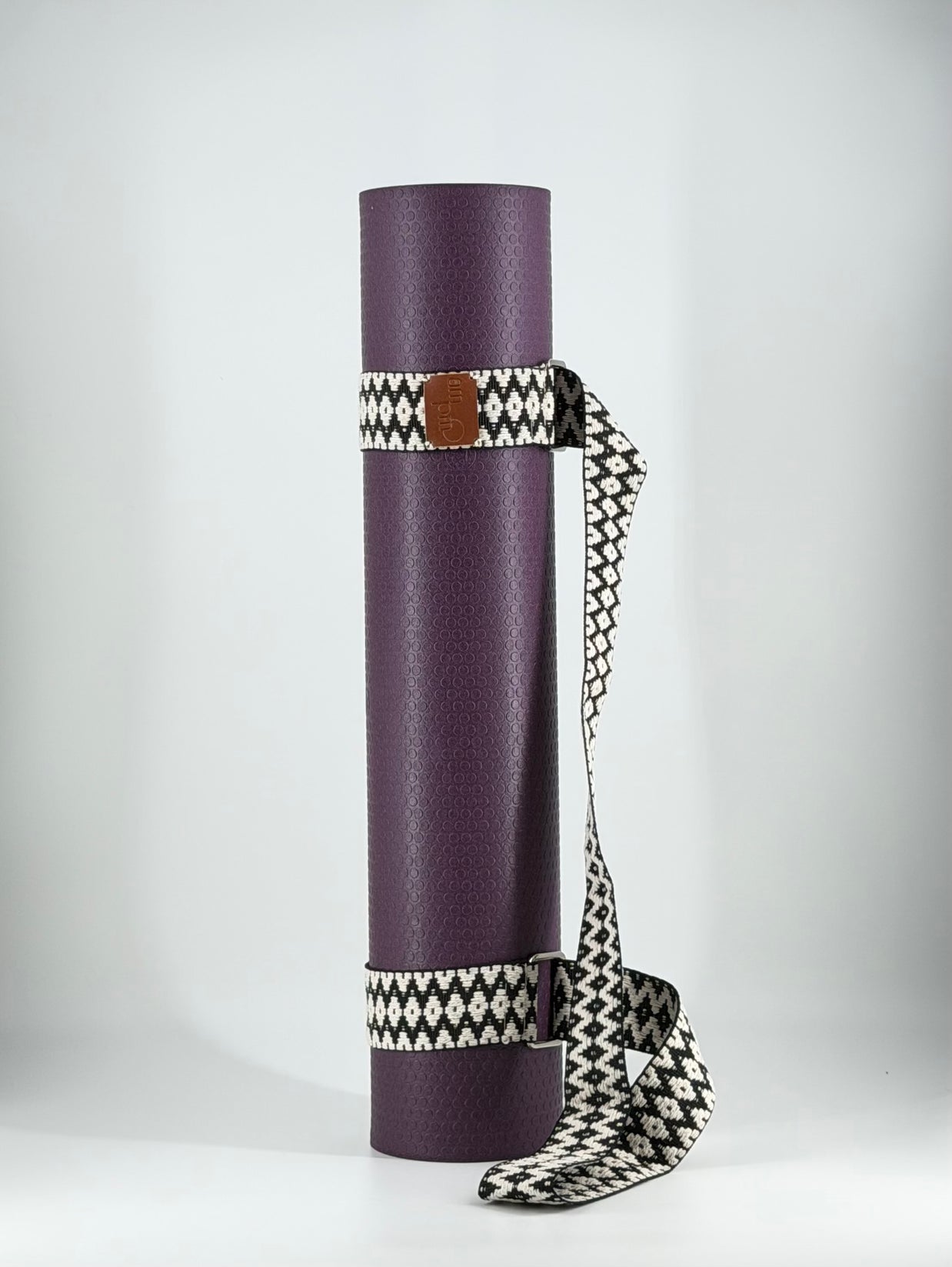 Starlight Diamond Handwoven Yoga Mat Strap