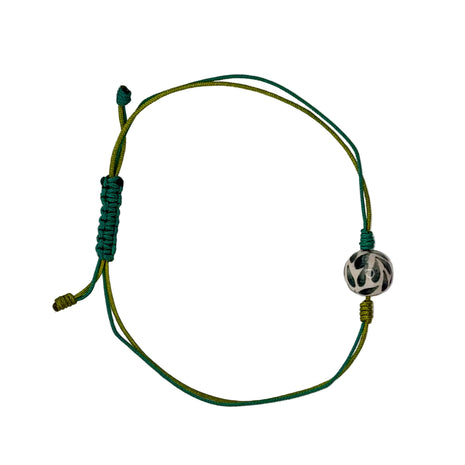 Coastal Braid Beaded Jewelry Bracelet