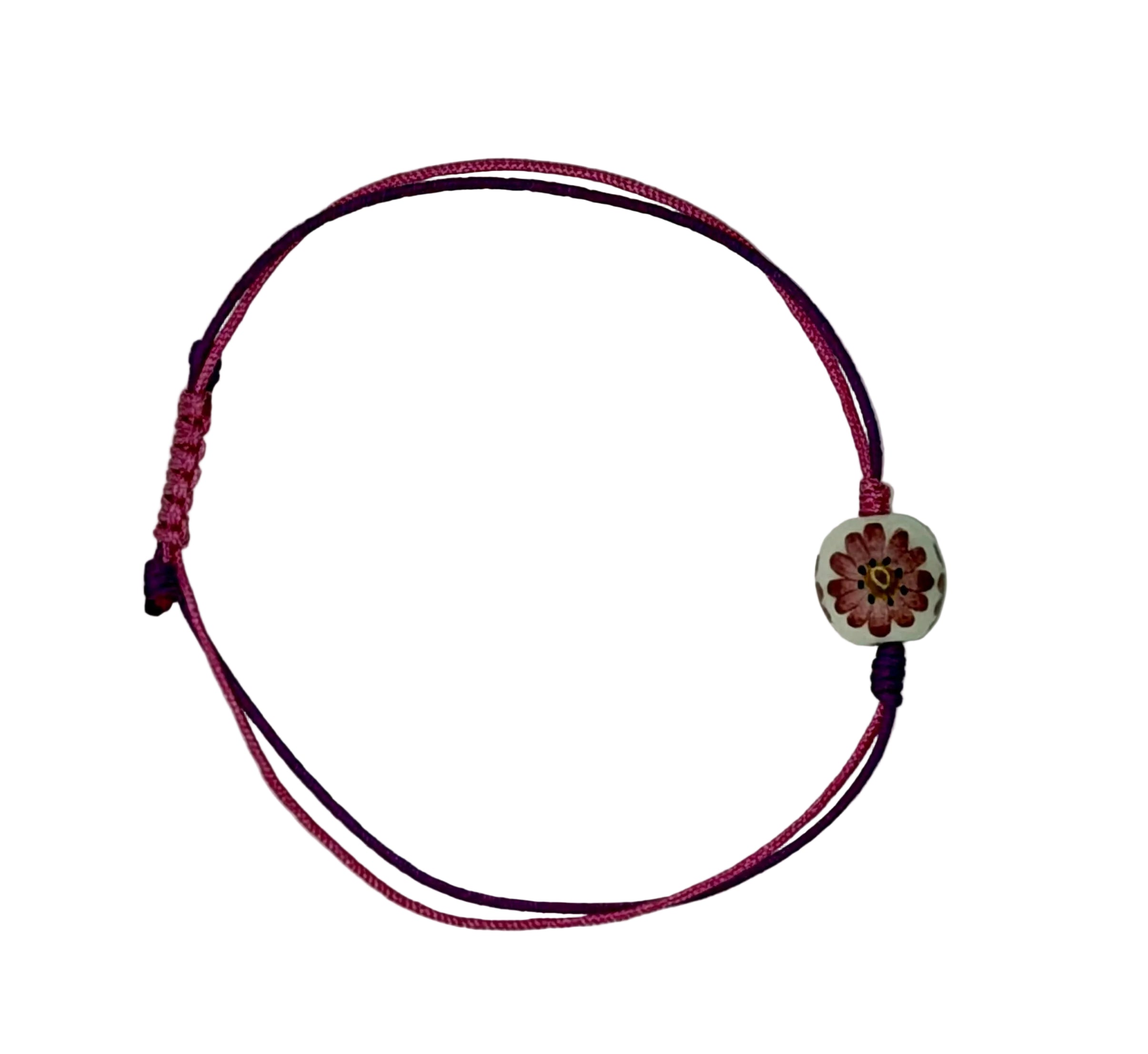 Coastal Braid Beaded Jewelry Bracelet