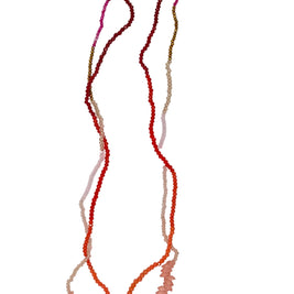 Canyon Sunset Long Wave Jewelry Necklace