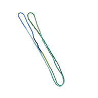 Verdant Wave Long Necklace (Blue/Green)