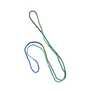 Verdant Wave Long Necklace (Blue/Green)