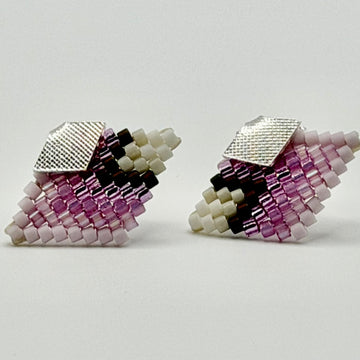 Prism Tile Stud Earrings