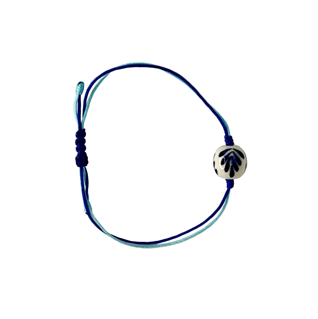 Coastal Braid Beaded Jewelry Bracelet