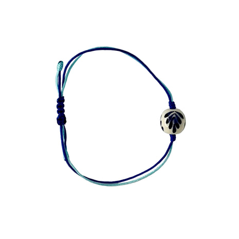 Coastal Braid Beaded Jewelry Bracelet