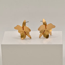 Cattleya Orchid Earrings