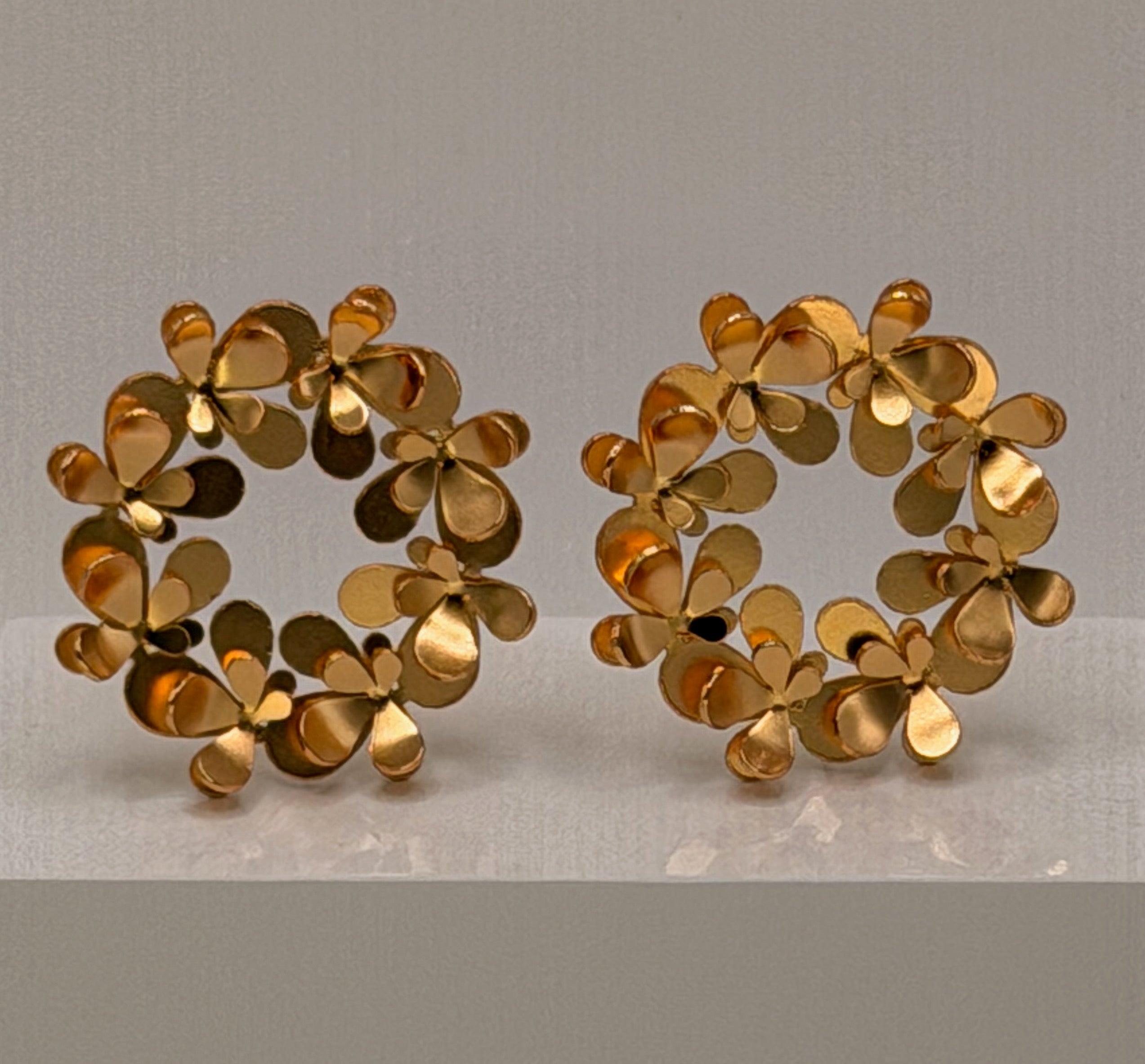 Aster Flower Earrings