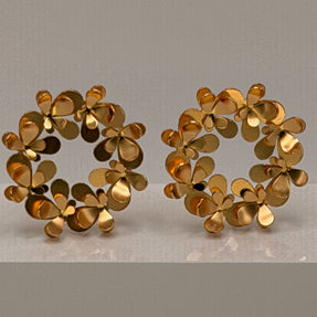 Aster Flower Earrings