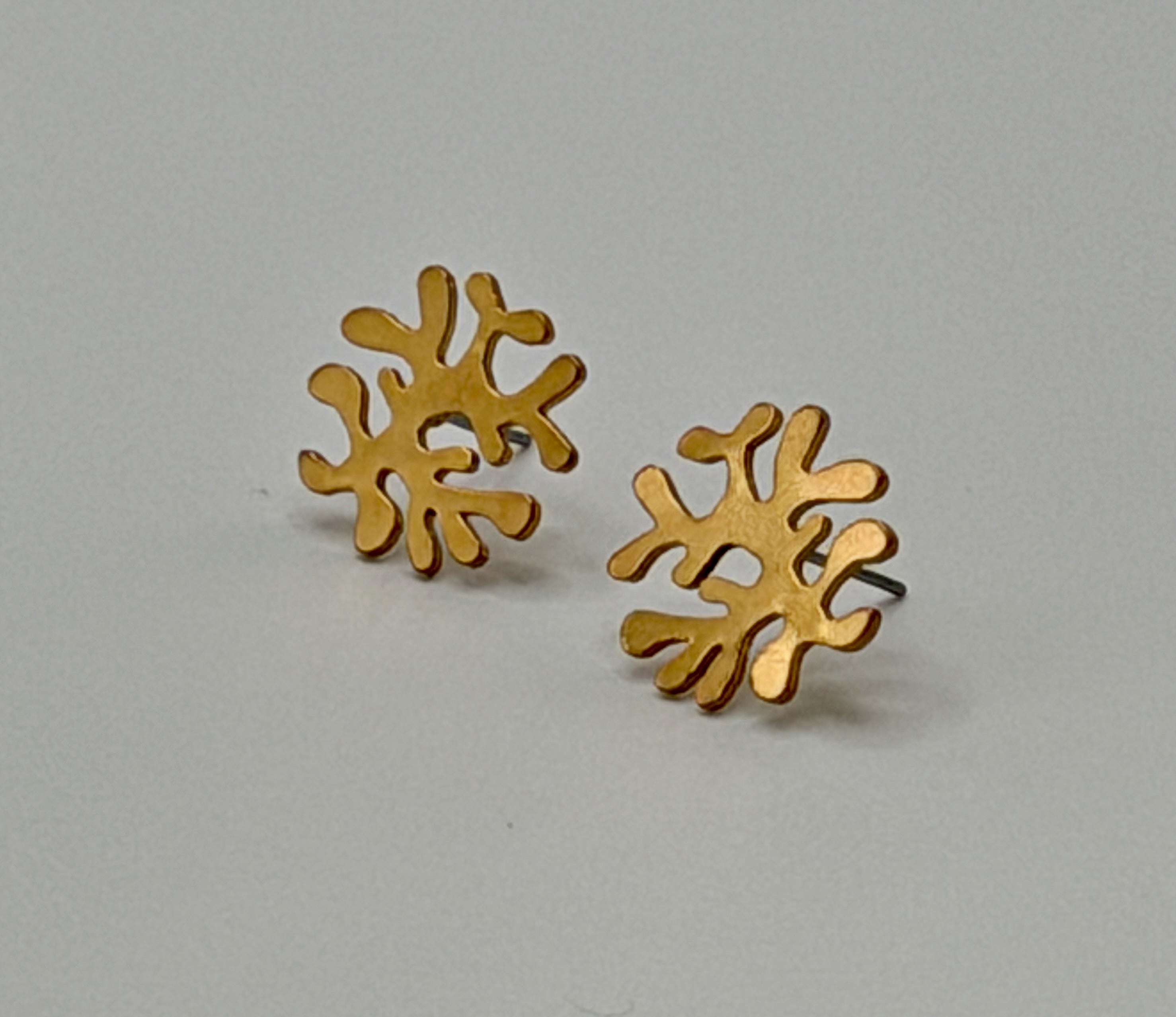 Mini Coral Reef Stud Earrings