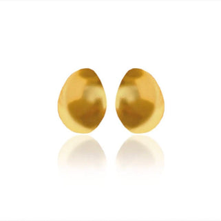 Andinia 24k Gold Stud Earrings | Handcrafted Colombian Jewelry