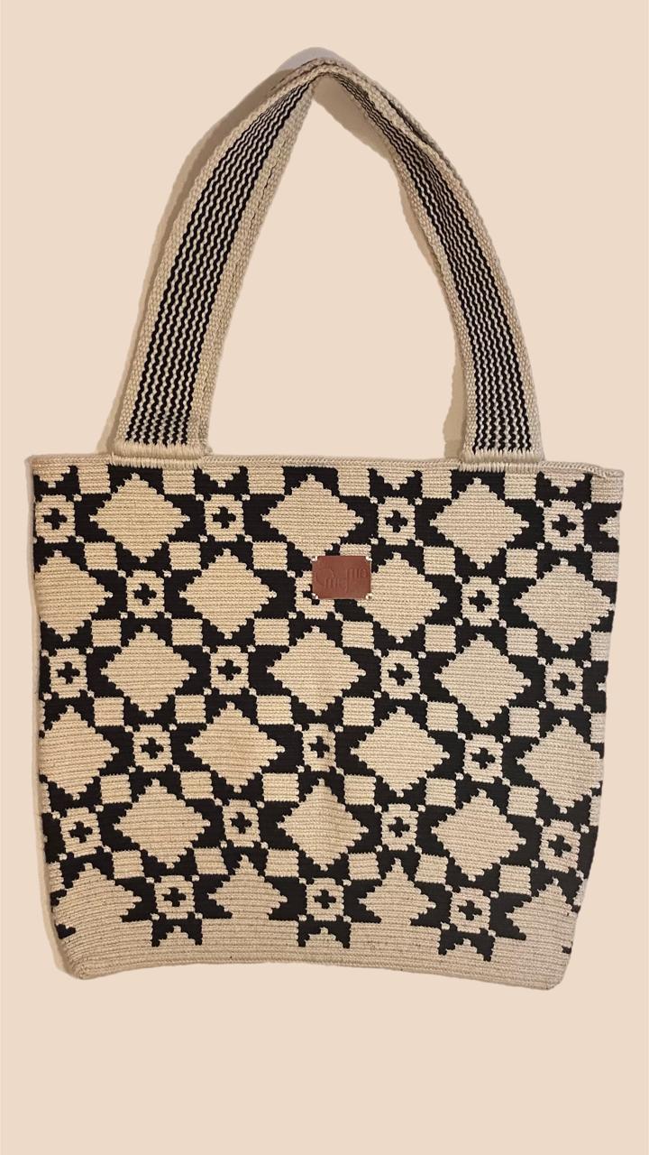 Jazmin Handwoven Tote Bag Crochet For Work And Travel Lightweight Durable Artisan Handmade