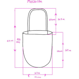 Anasu Wayuu Mochila (Mochilón) – Handwoven Floral Bag from Colombia