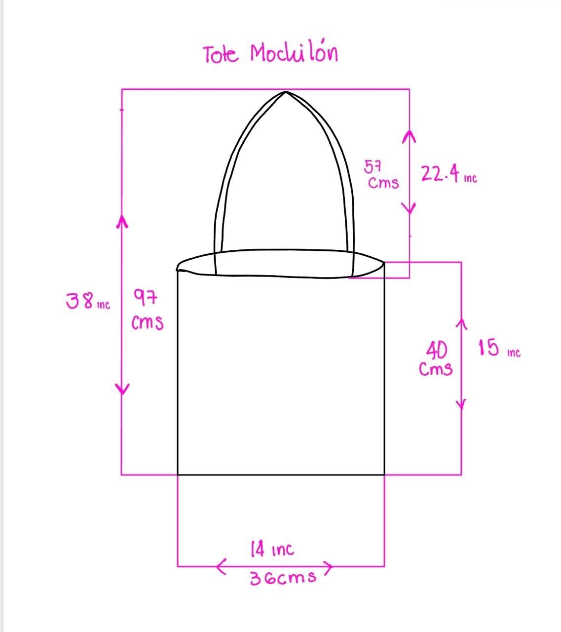Jacinto Handwoven Tote Bag Geometric Crochet Design From Colombia Lightweight Durable Artisan Accessory For Everyday Use