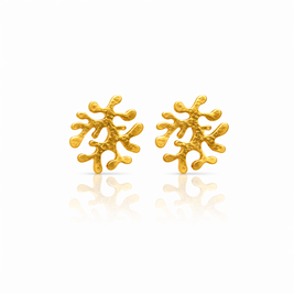 Mini Coral Reef Stud Jewelry Earrings