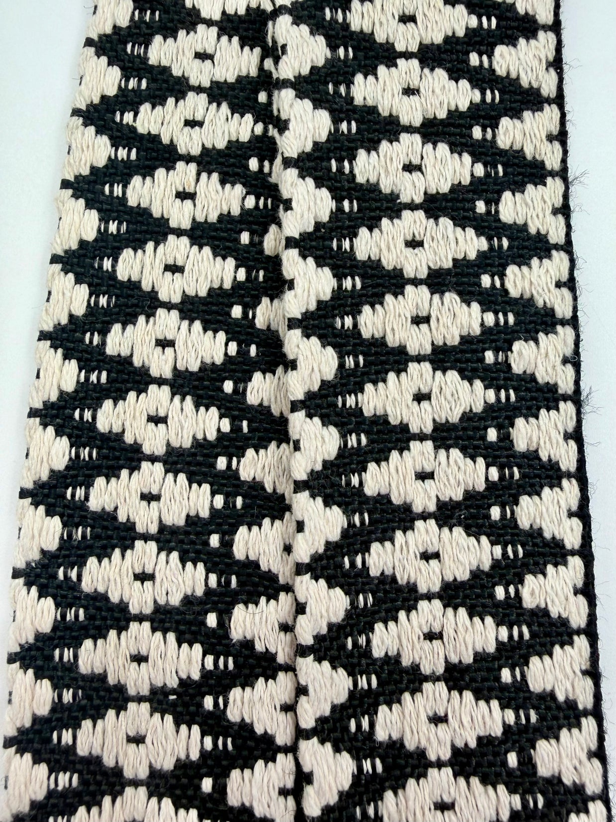 Midnight Diamond Handwoven Yoga Mat Strap
