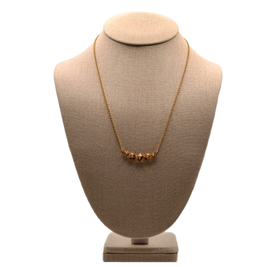 Mini Guayacán Flower Jewelry Necklace – 5 Mini Flowers2