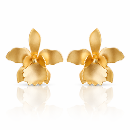 Quadricolor Orchid Medium Jewelry Drop Earrings