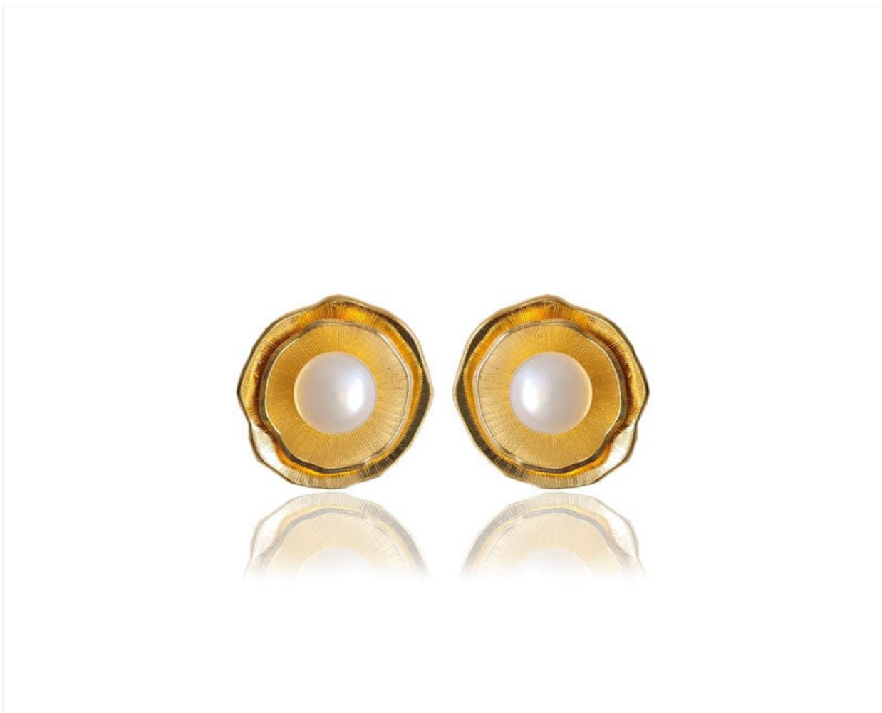 Renacer 24k Gold Statement Earrings | Hand-Forged Colombian Jewelry | AMPMsis
