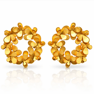 Aster Flower Jewelry Earrings