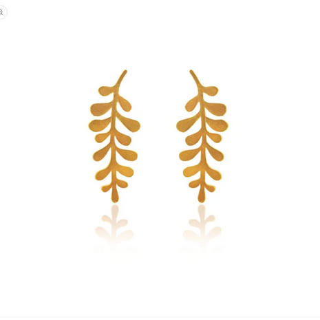 Hoja Leaf Jewelry Earrings – Colombian Páramo Inspired