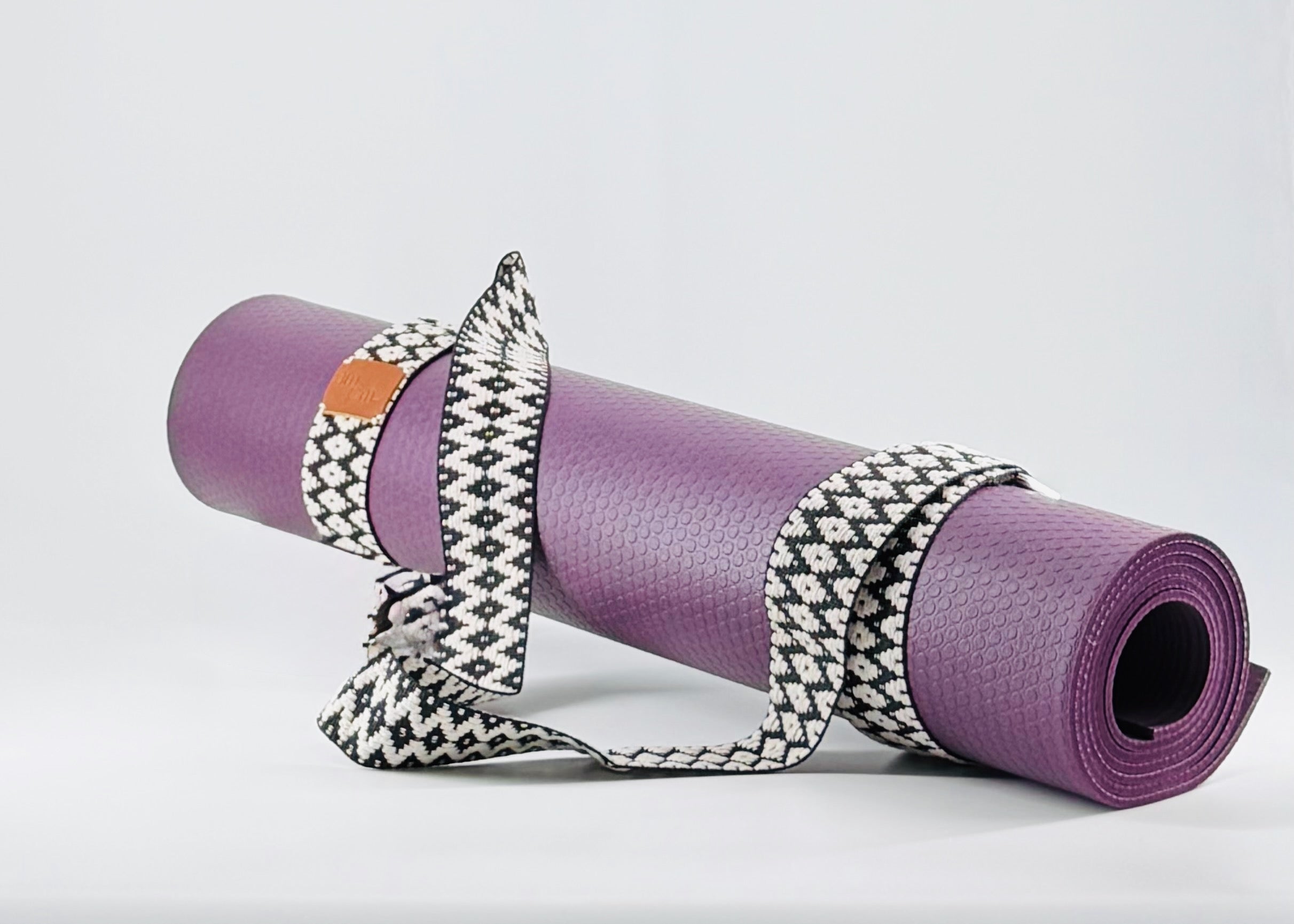 Starlight Diamond Handwoven Yoga Mat Strap