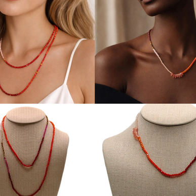 Canyon Sunset Layering Necklaces Bundle